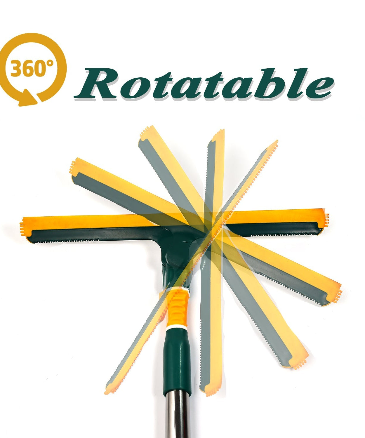 3-in-1 Glass Wiper – Multi-Surface Cleaner for Home & Office