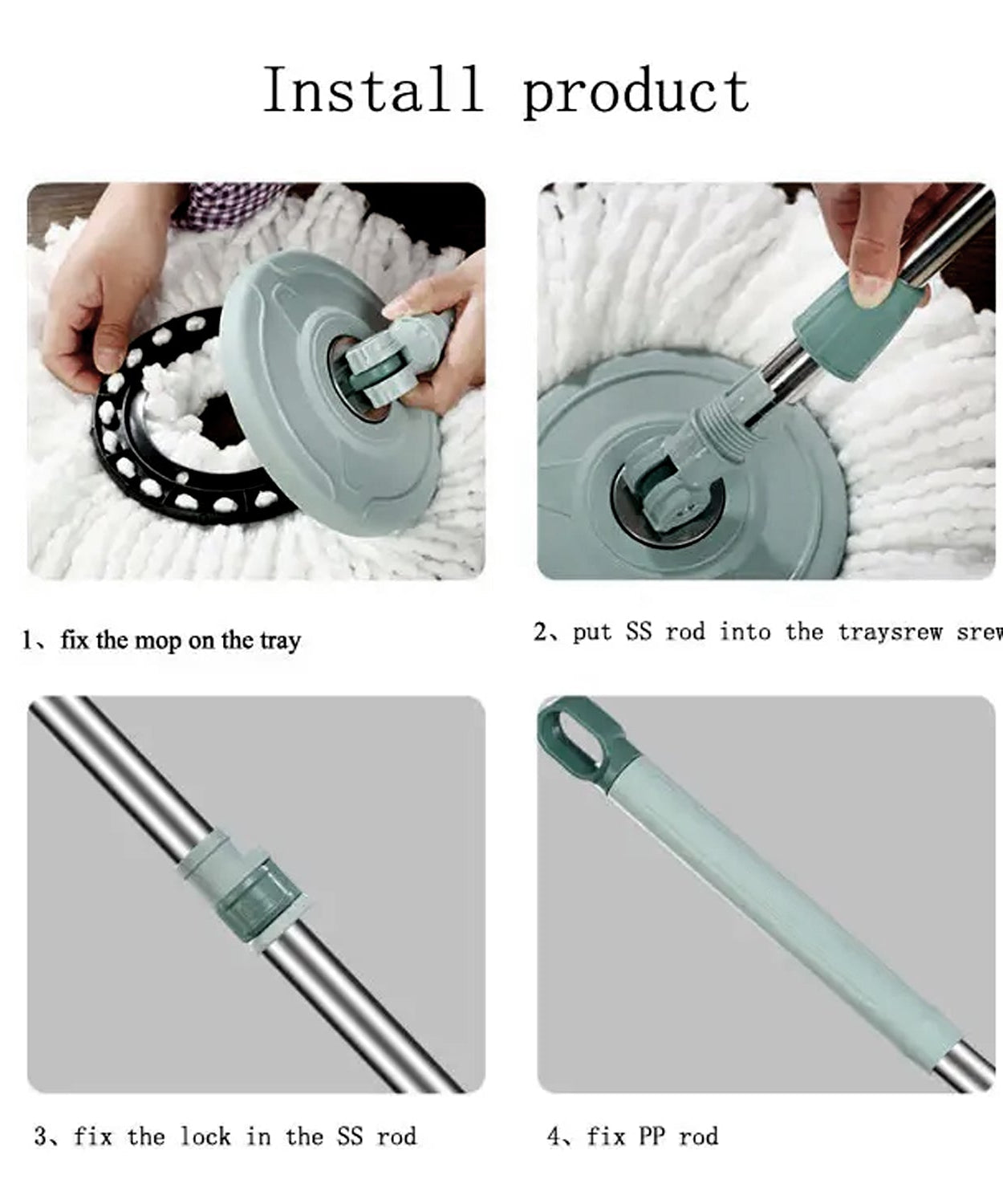 Big Bucket Cleaning Mop