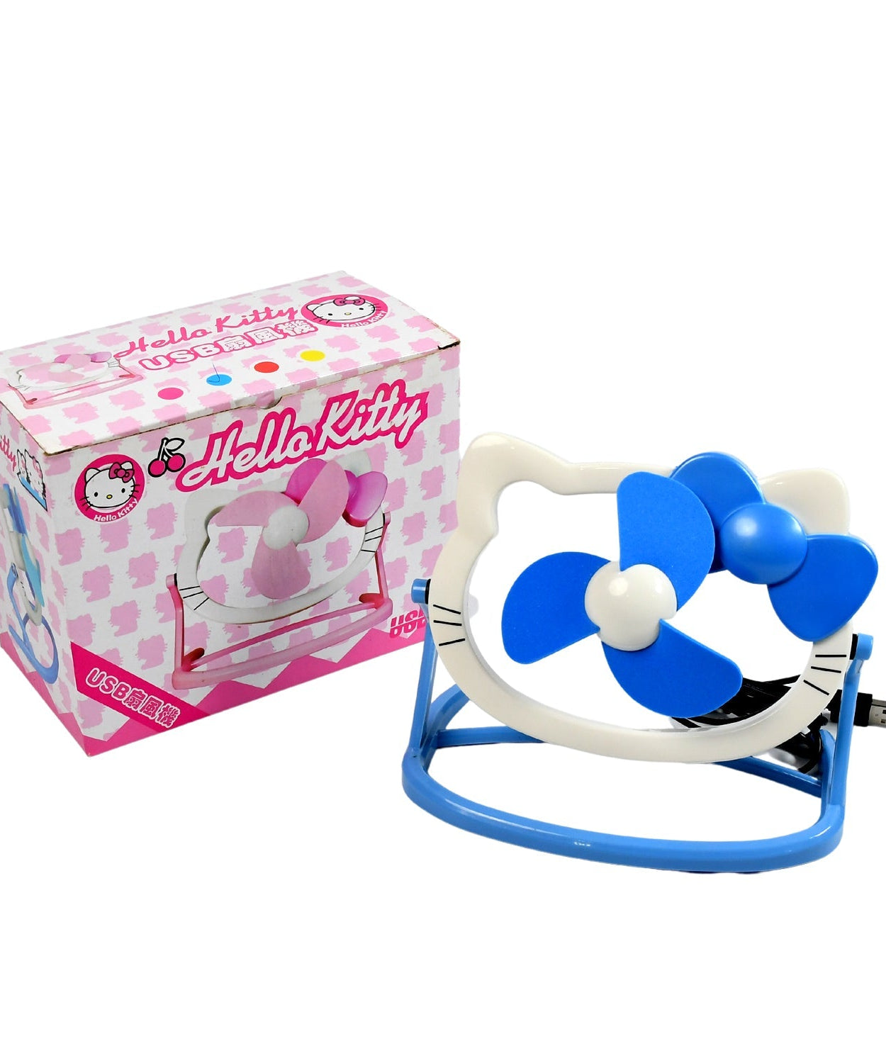 USB Mini Fan: Cute, Quiet & Portable Desk Buddy (Battery Not Included)