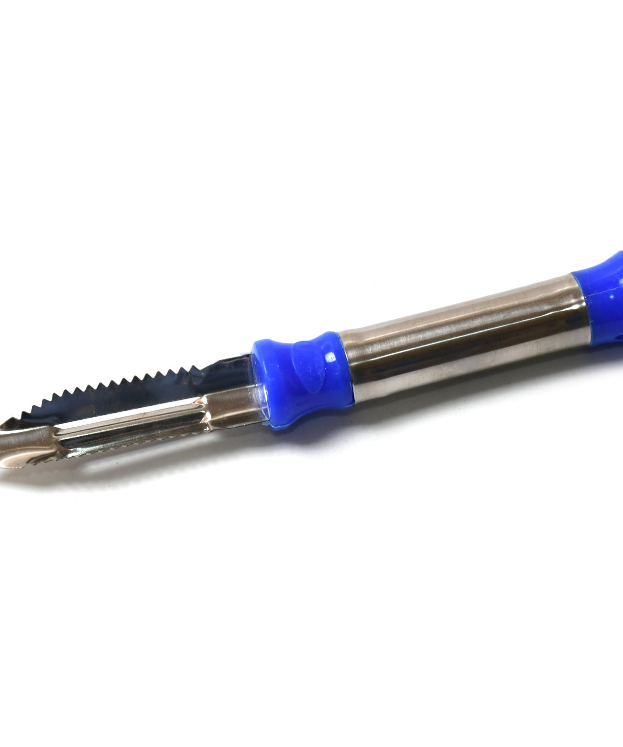 Stainless Steel 2-in-1 Vegetable Peeler - Multifunctional Grater with Hanging Ring (1 pc)