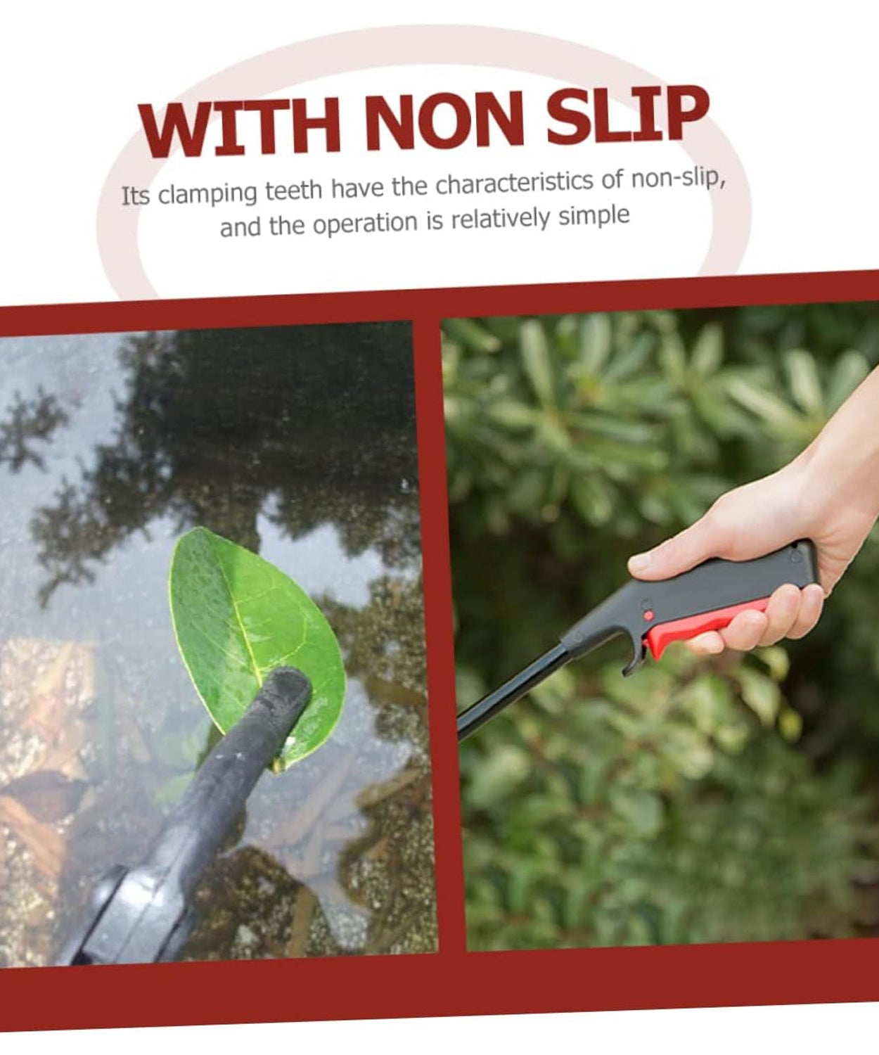 Extra Long Trash Picker Upper – Rotating Grip Arm for Litter, Elderly, Garden & Disabled Assistance