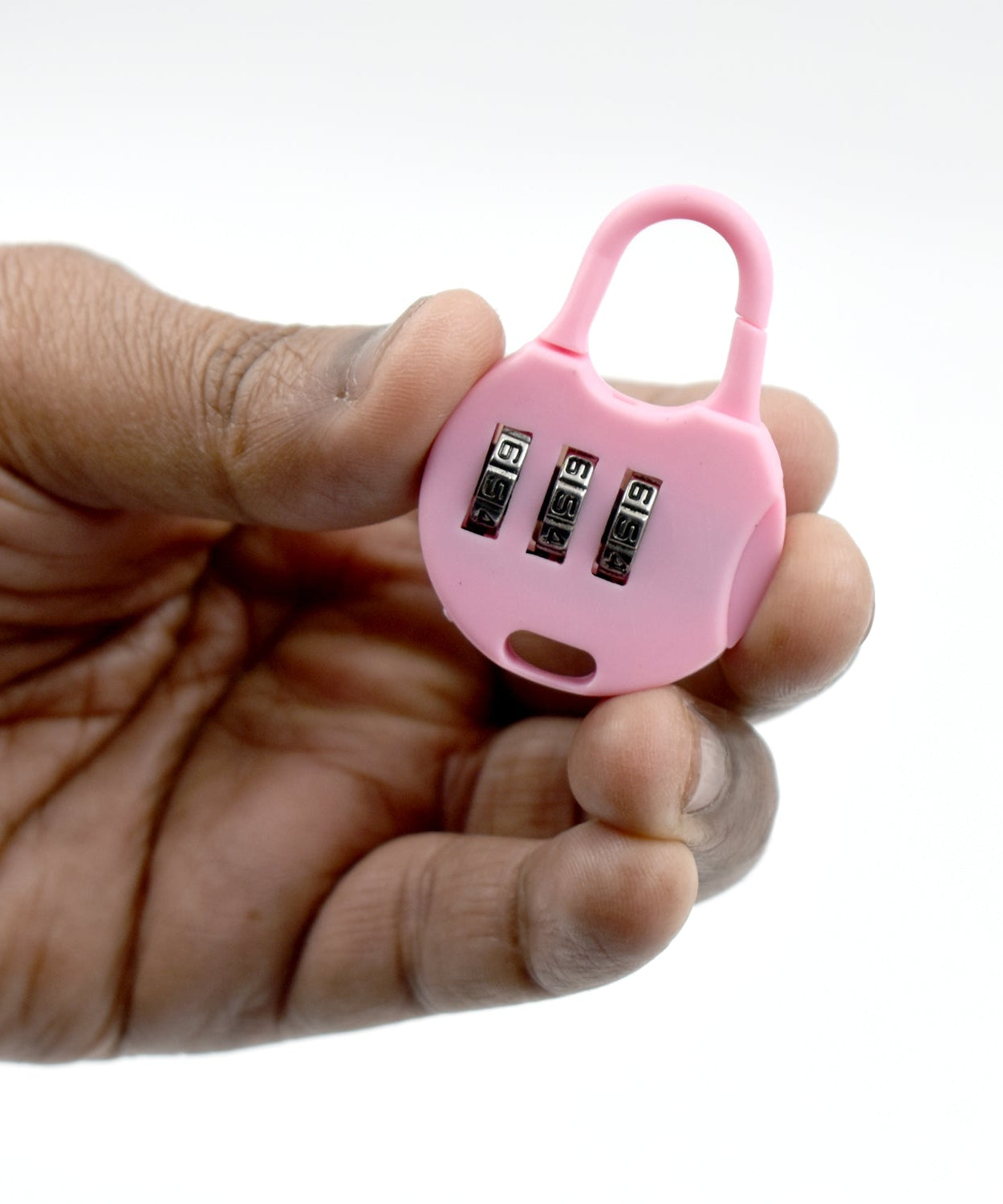 Zipper security tool with a 3 digit lock for protecting and securing zipper closures