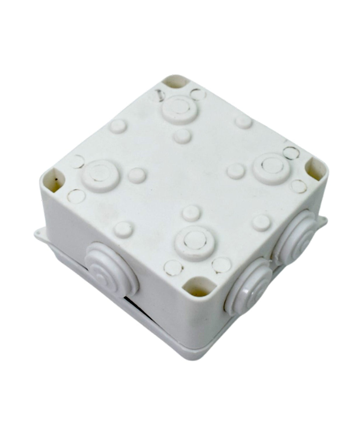 Elegant square box for organized storage of CCTV equipment