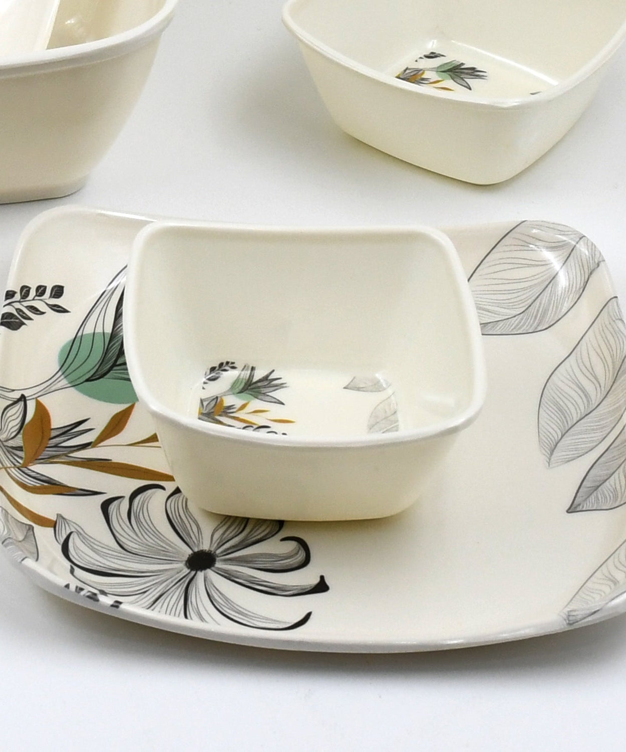 Divine lunch Tableware, Dinner Set (11 Pcs Set)