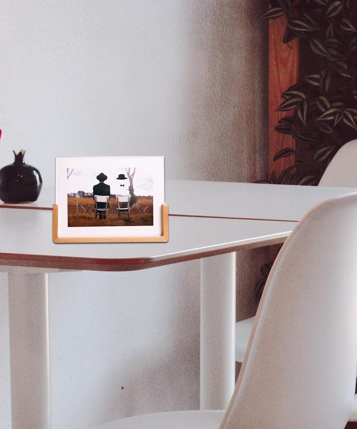  Wooden Picture Stand, Photo Frame Stand (1 Pc)