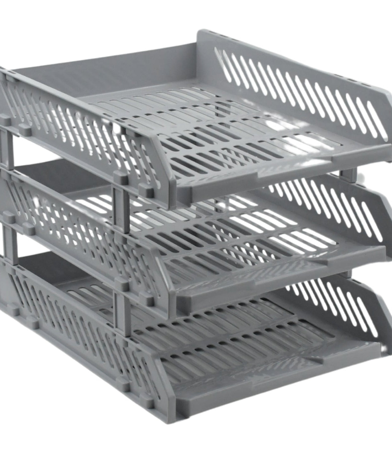 Multifunctional File Rack with Drawers: Desktop Storage for Office Supplies (4/3 Layers)