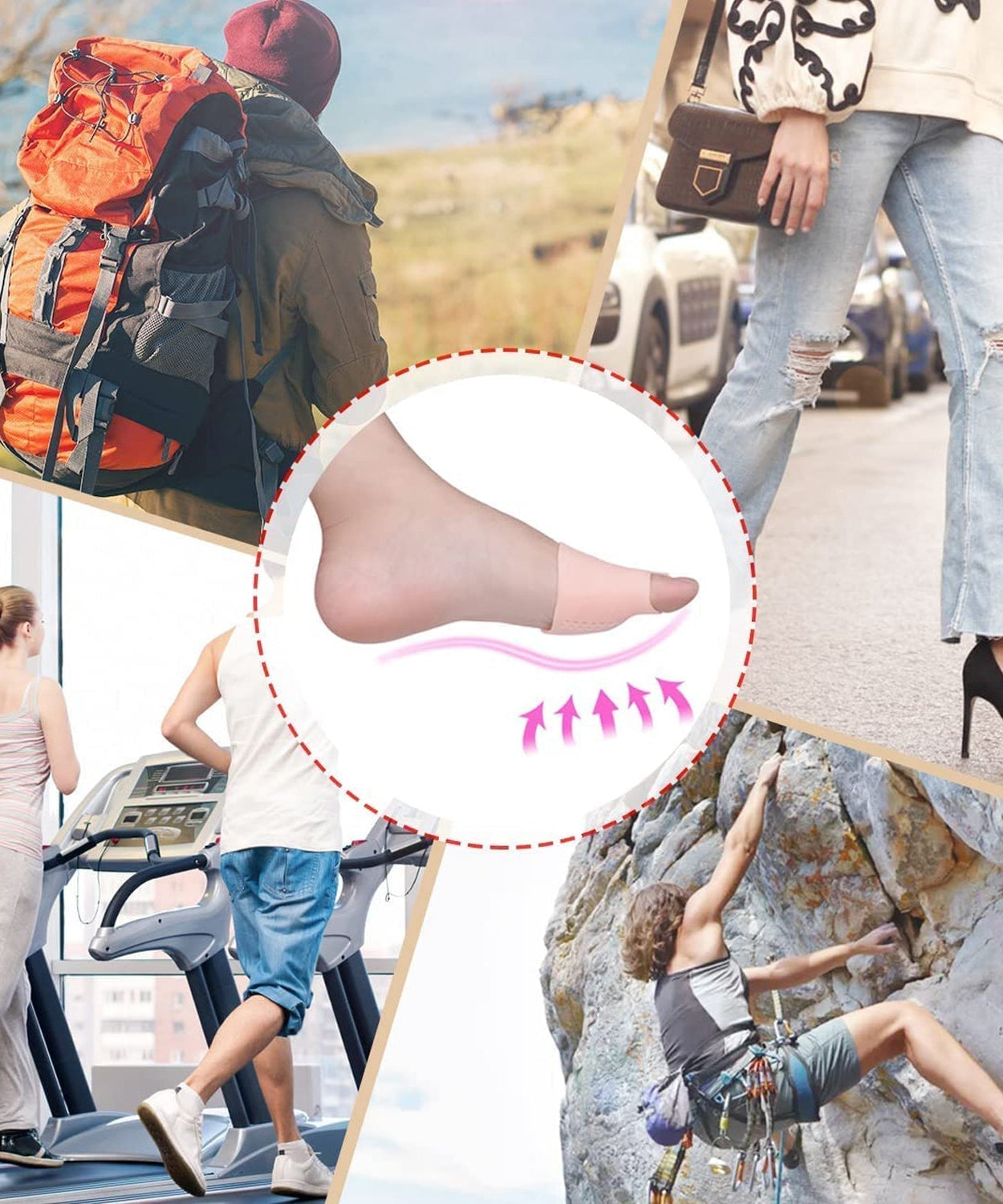 Silicone Tiptoe Protector – Cover for Men & Women