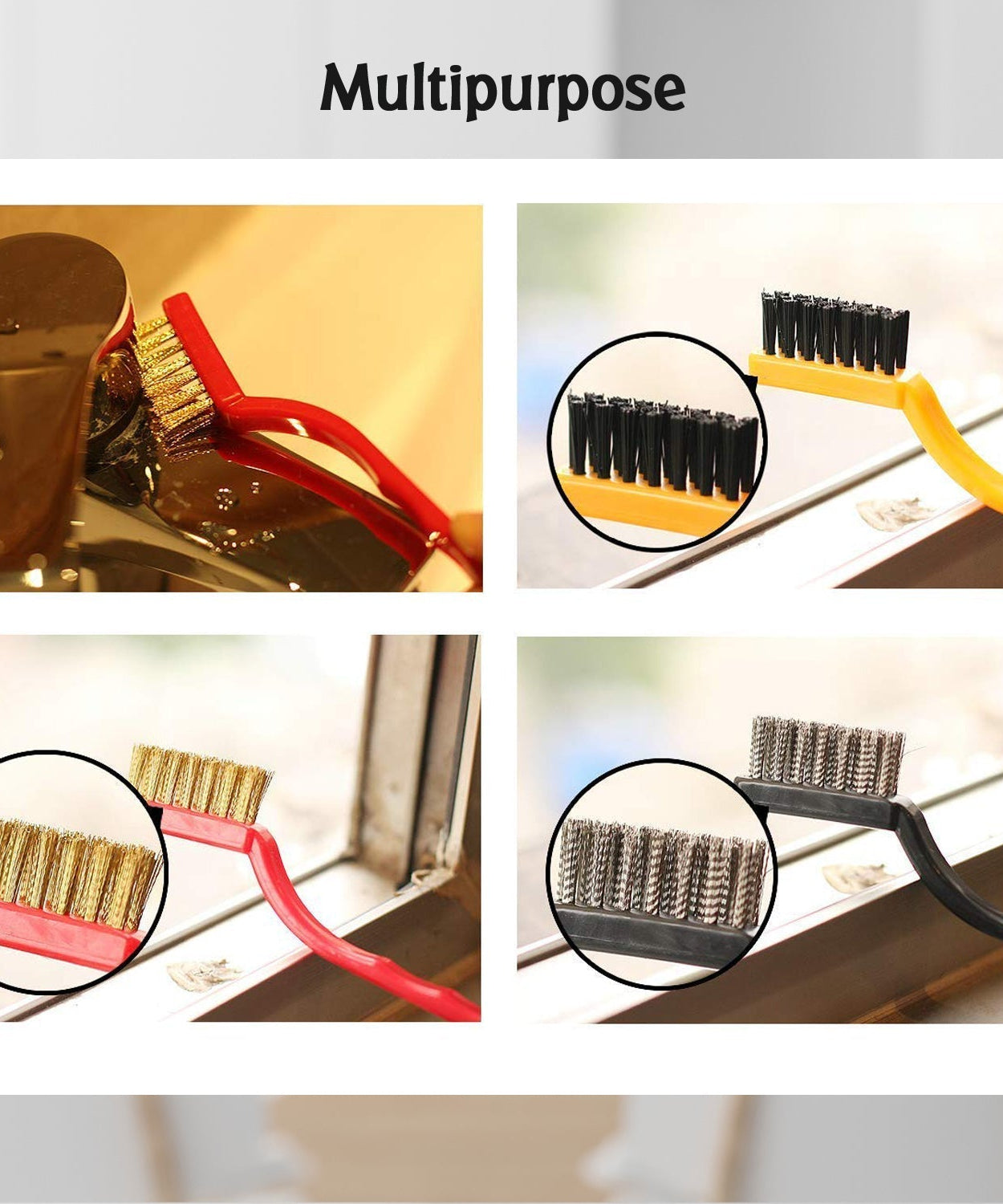 Mini wire brush set for efficient and effective cleaning