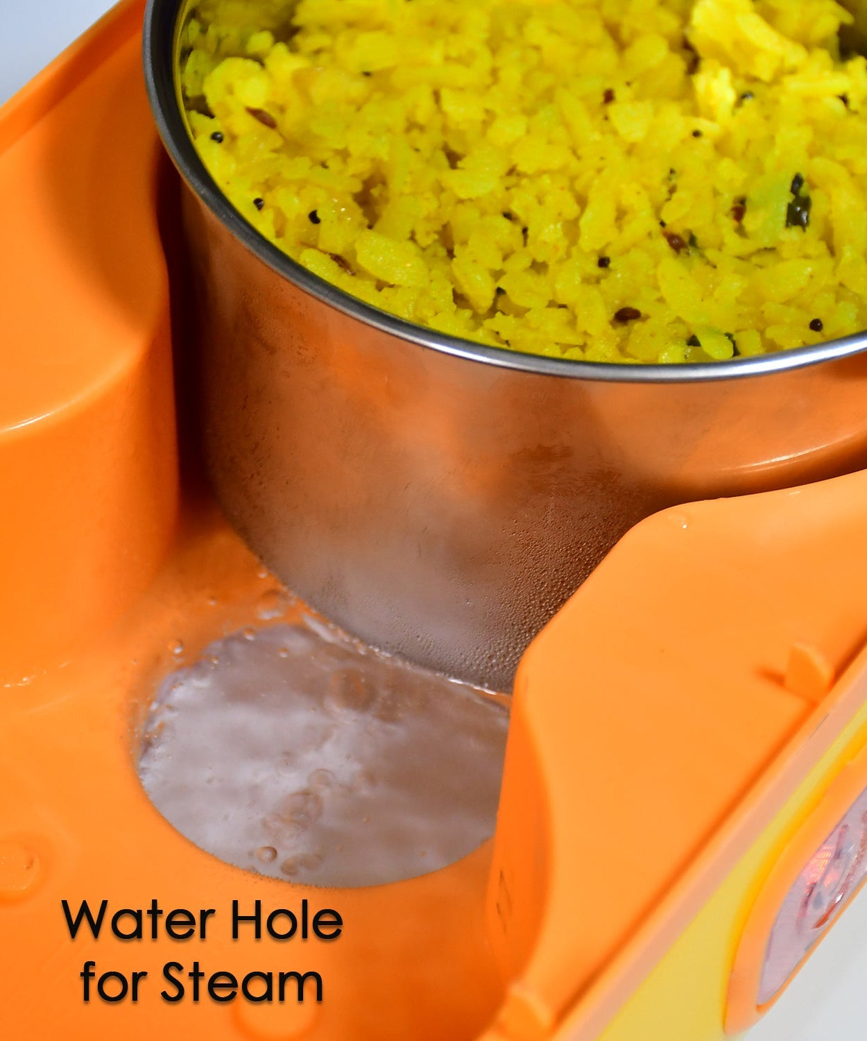 One-layer electric lunch box for heating food