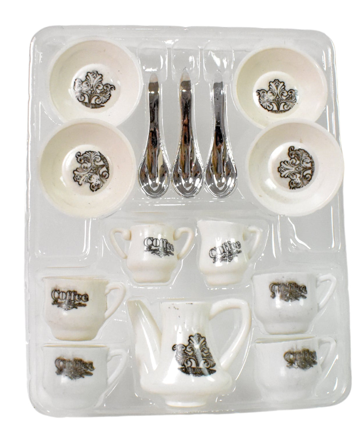 Tickles Tea toy Set | Coffee Kitchen Plastic Set Toy for Kids, Boys & Girls (14 Pcs / Mix Size & Design)