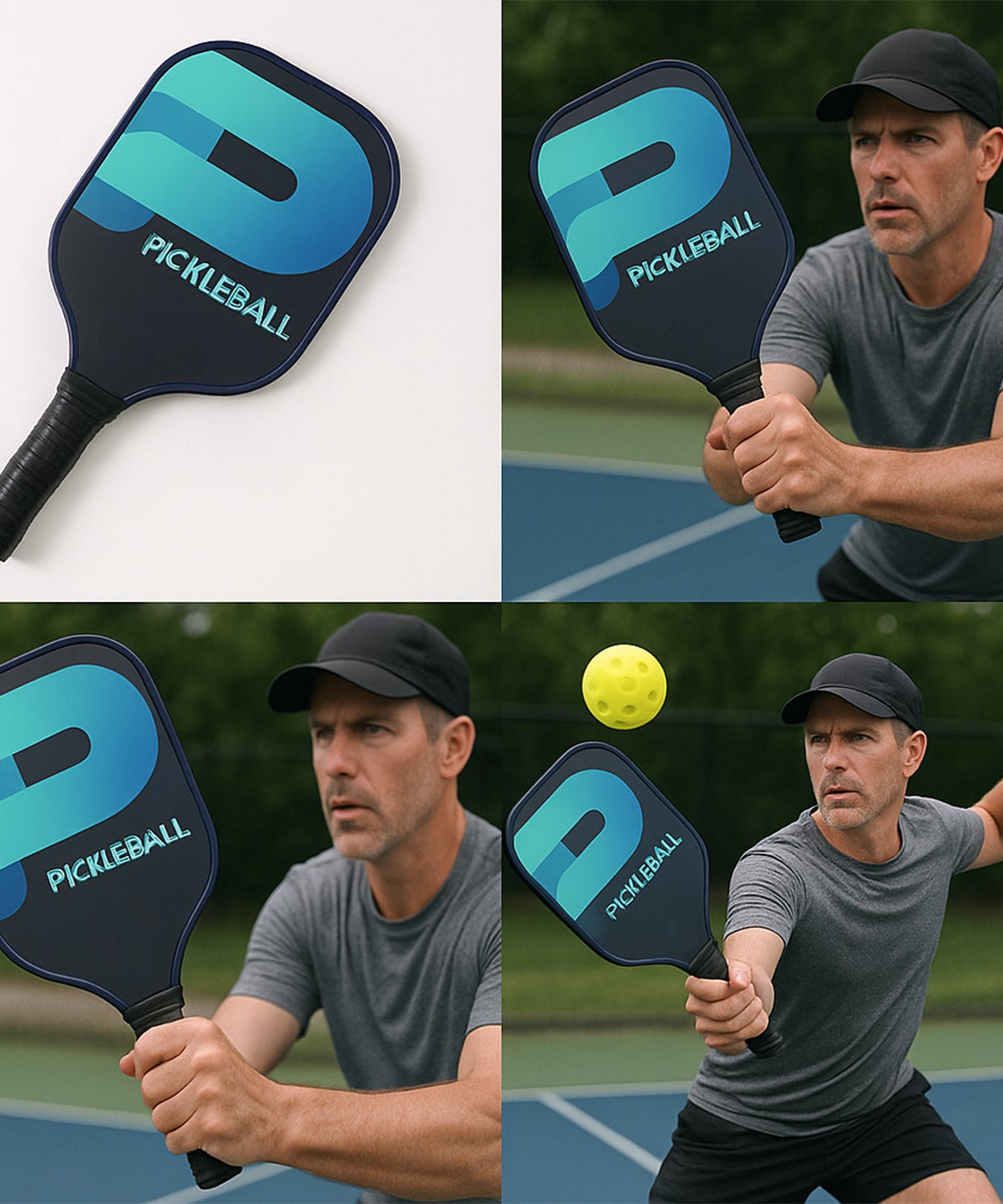 Balanced Fiberglass Pickleball Paddle