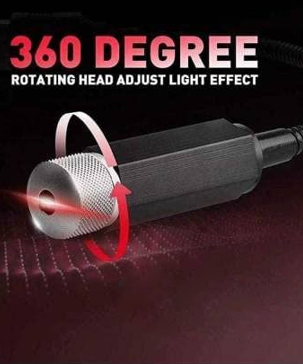 Ambient roof light projector for relaxation