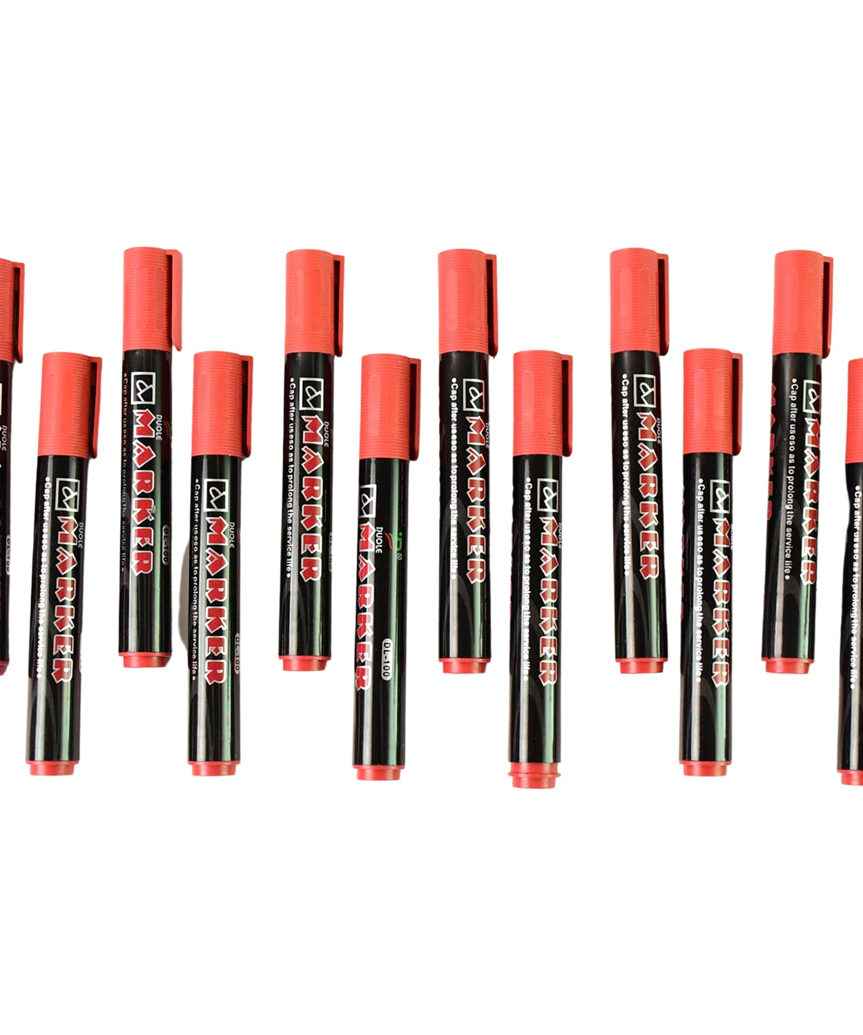 Multi-Pack Red Permanent Markers 