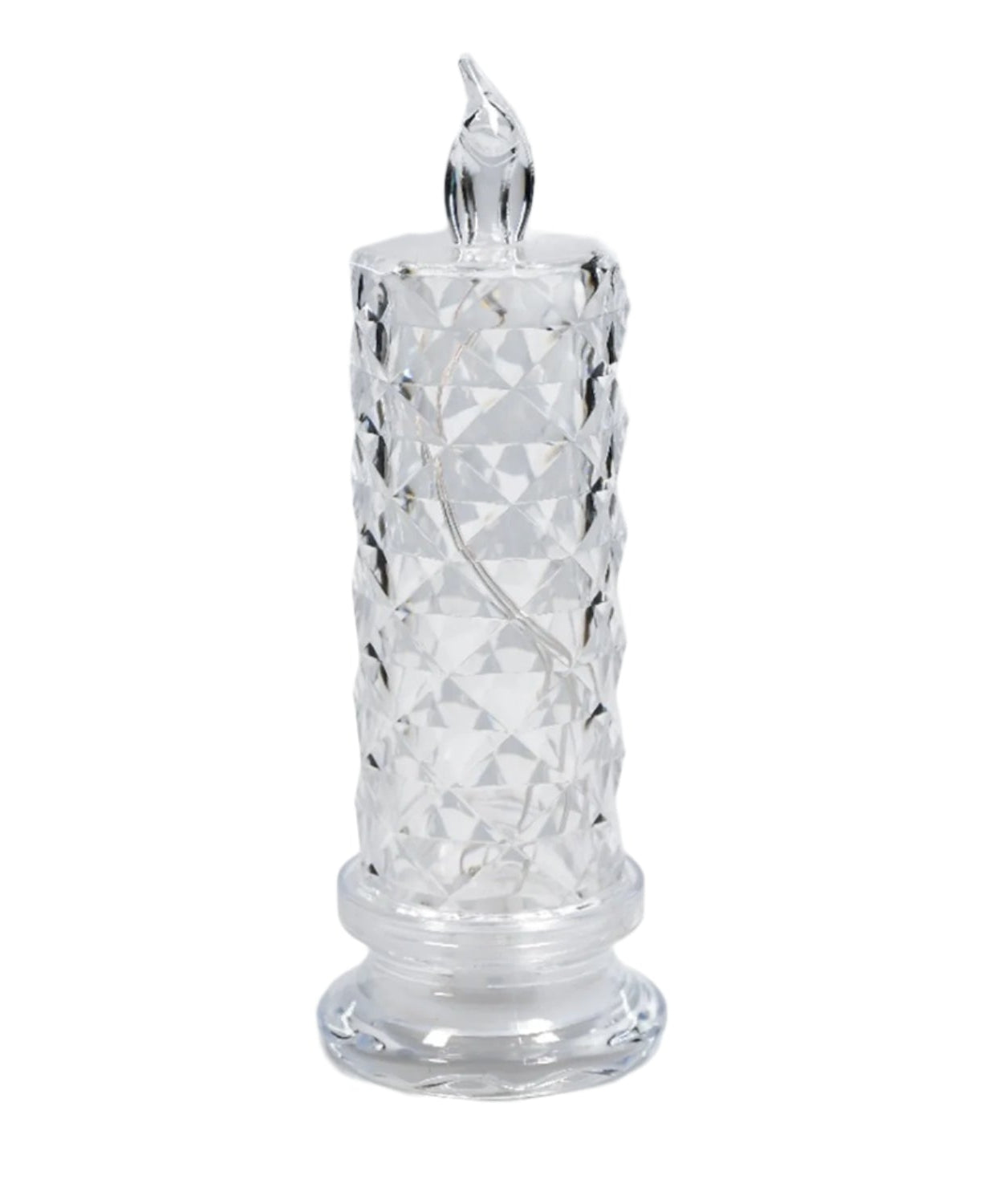 Crystal light rose candles for special occasions