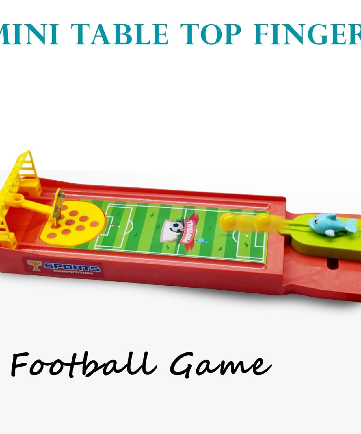 Mini Table Top Finger Football Game for Kids-Desktop Game for Kids & Adults, Fun Indoor Finger Bowling Game for Boys & Girls, Family Board Game