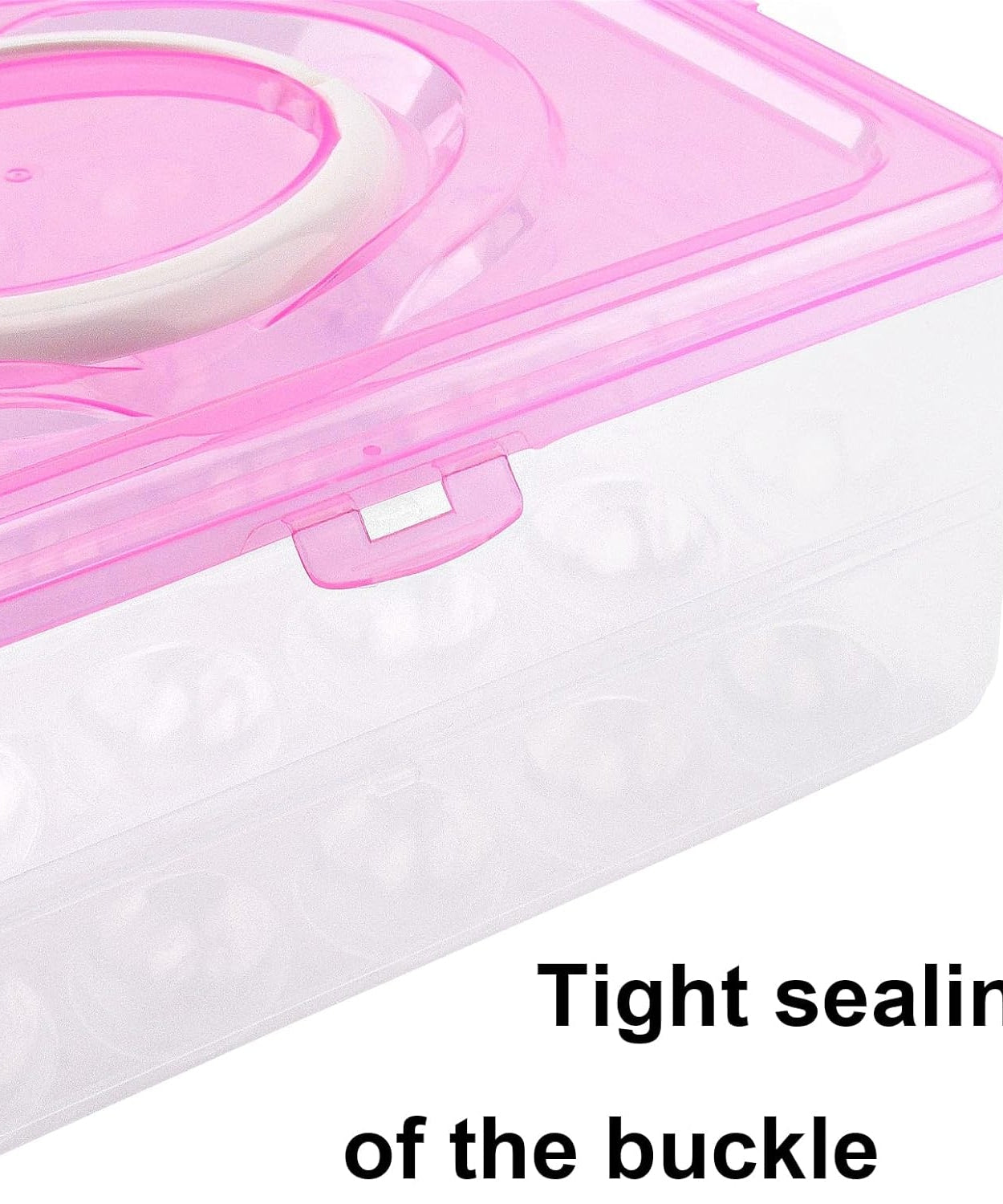 Double Layer 24 Grid Egg Storage Box for Egg Storage Container