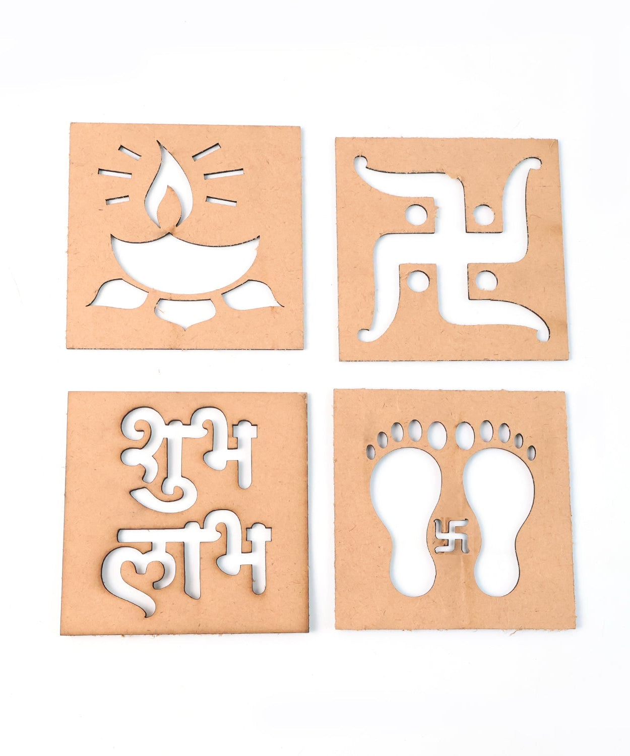 Elegant Wooden Decorative Shapes