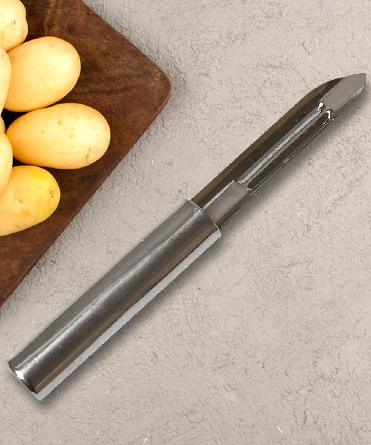 Stainless Steel Peeler Set – Multi-Purpose Handle for Peeling & Shredding (12 Pcs Set)