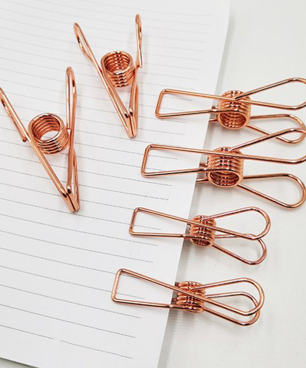 Stainless steel clothes hanging clips for sturdy use