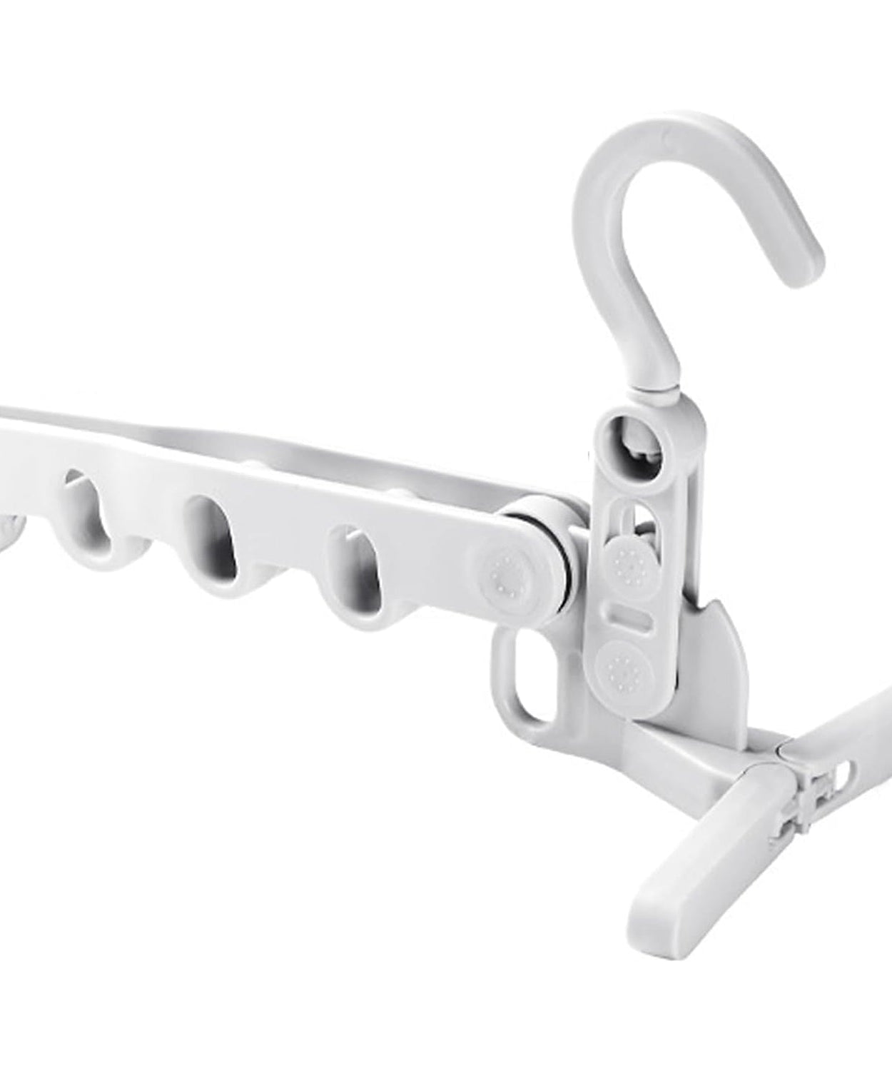 5-Hole Foldable Clothes Hanger – Robust, Space-Saving Travel Rack