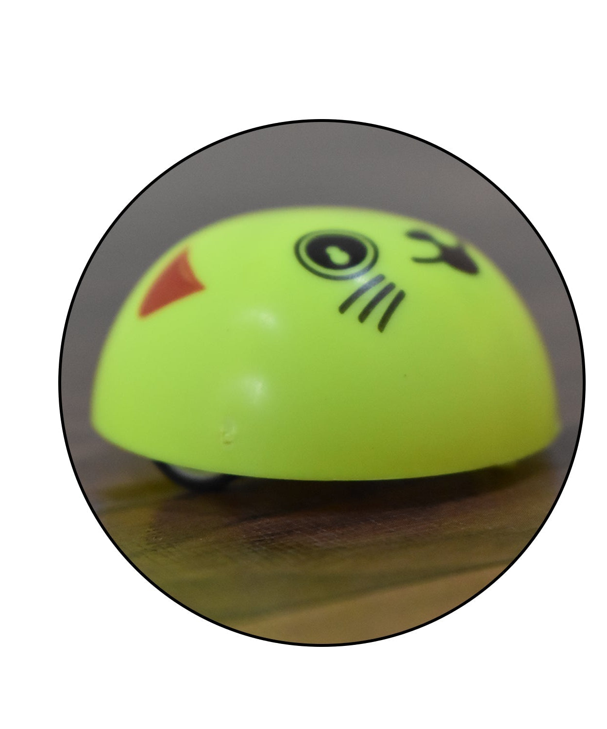 Pull-back smiley toy cars in vibrant colors