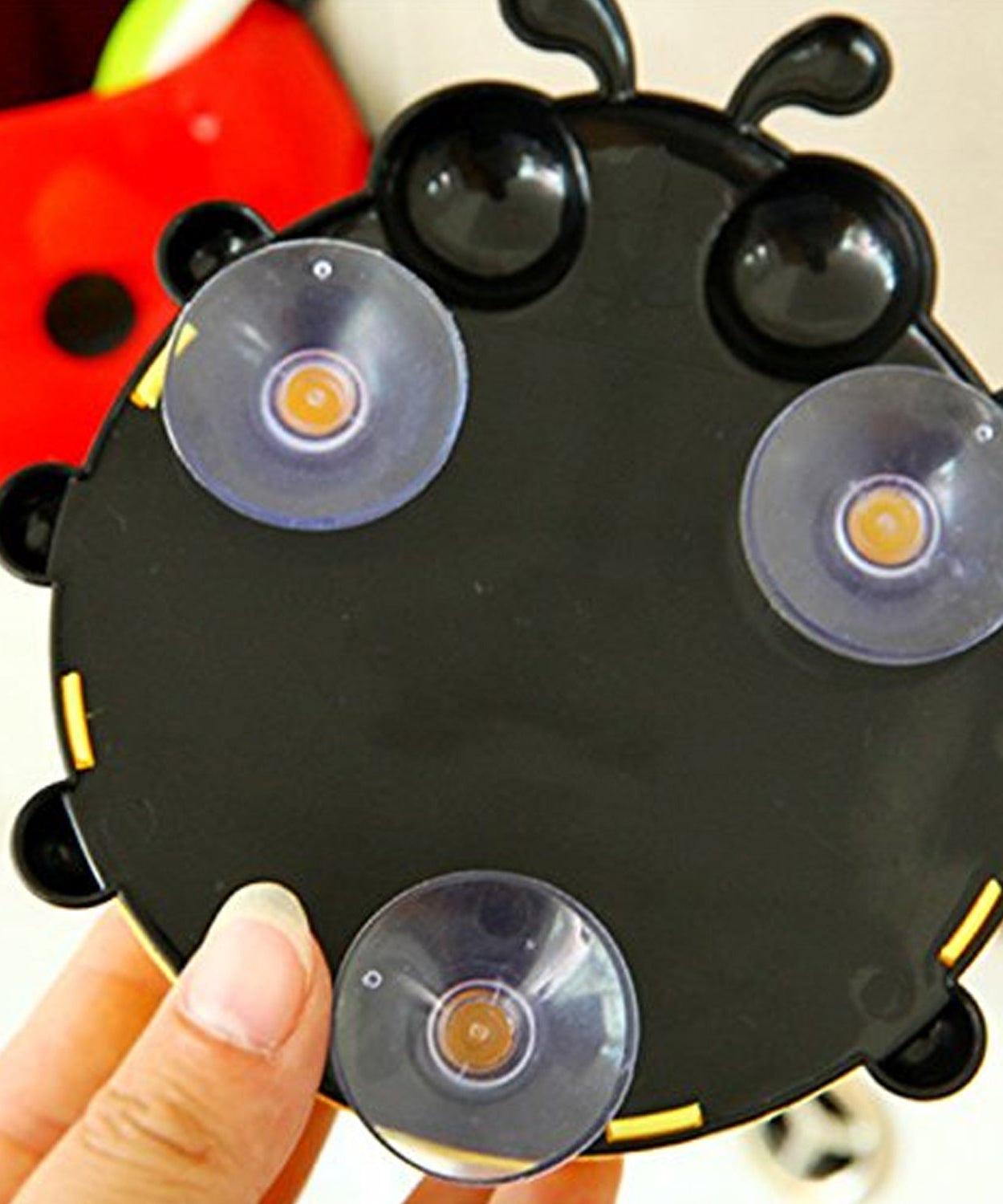 Ladybug Toothbrush Holder (1 Pc)