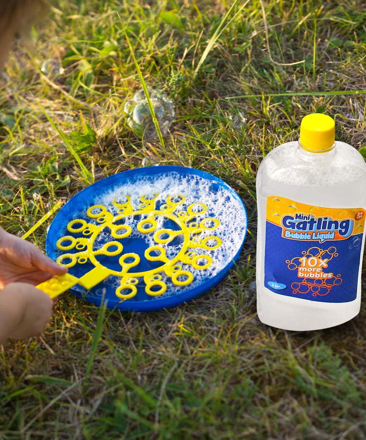 1L bubble liquid solution for manual and automatic bubble makers