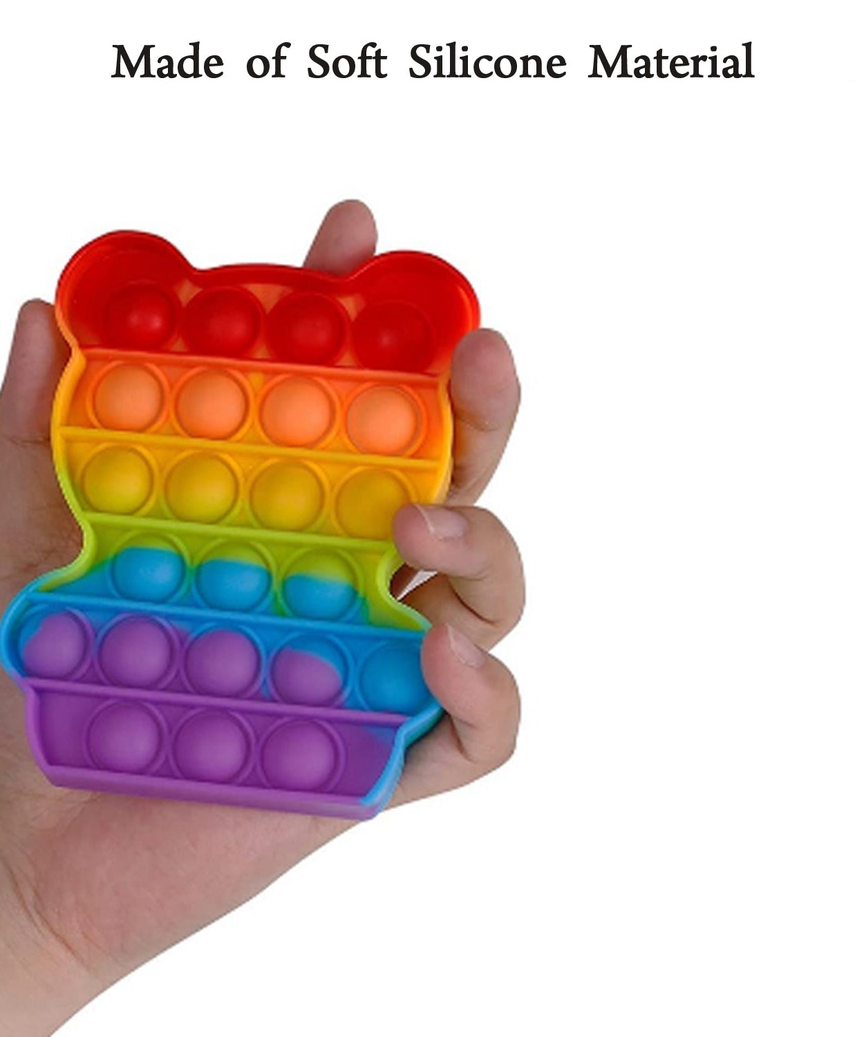 Fidget Bear toy for stress relief