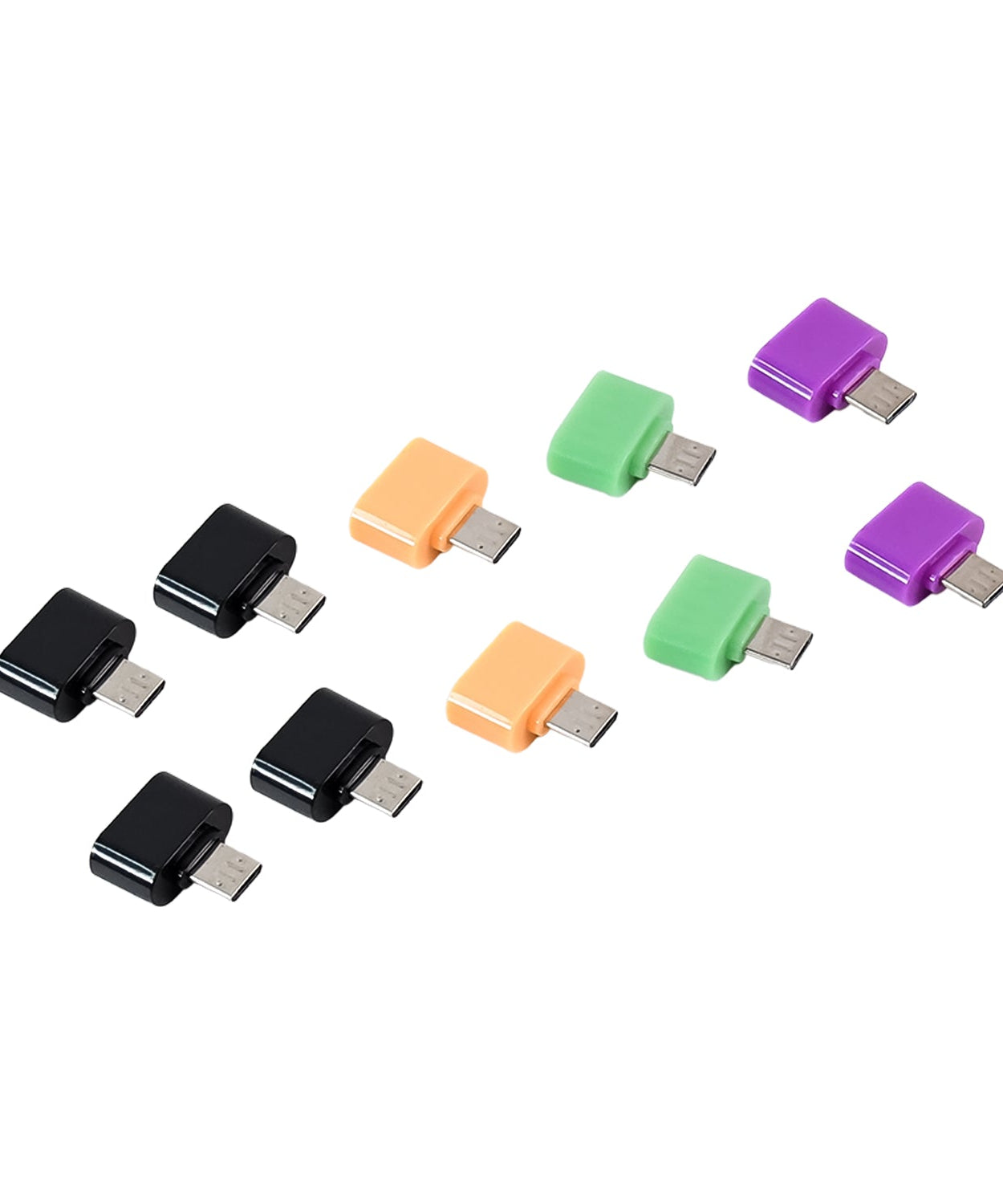 Micro USB OTG Adapter Converter (10 Pcs Set)