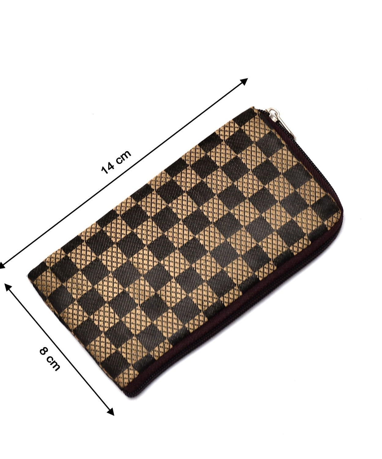 Washable women's pouch with zip, assorted designs