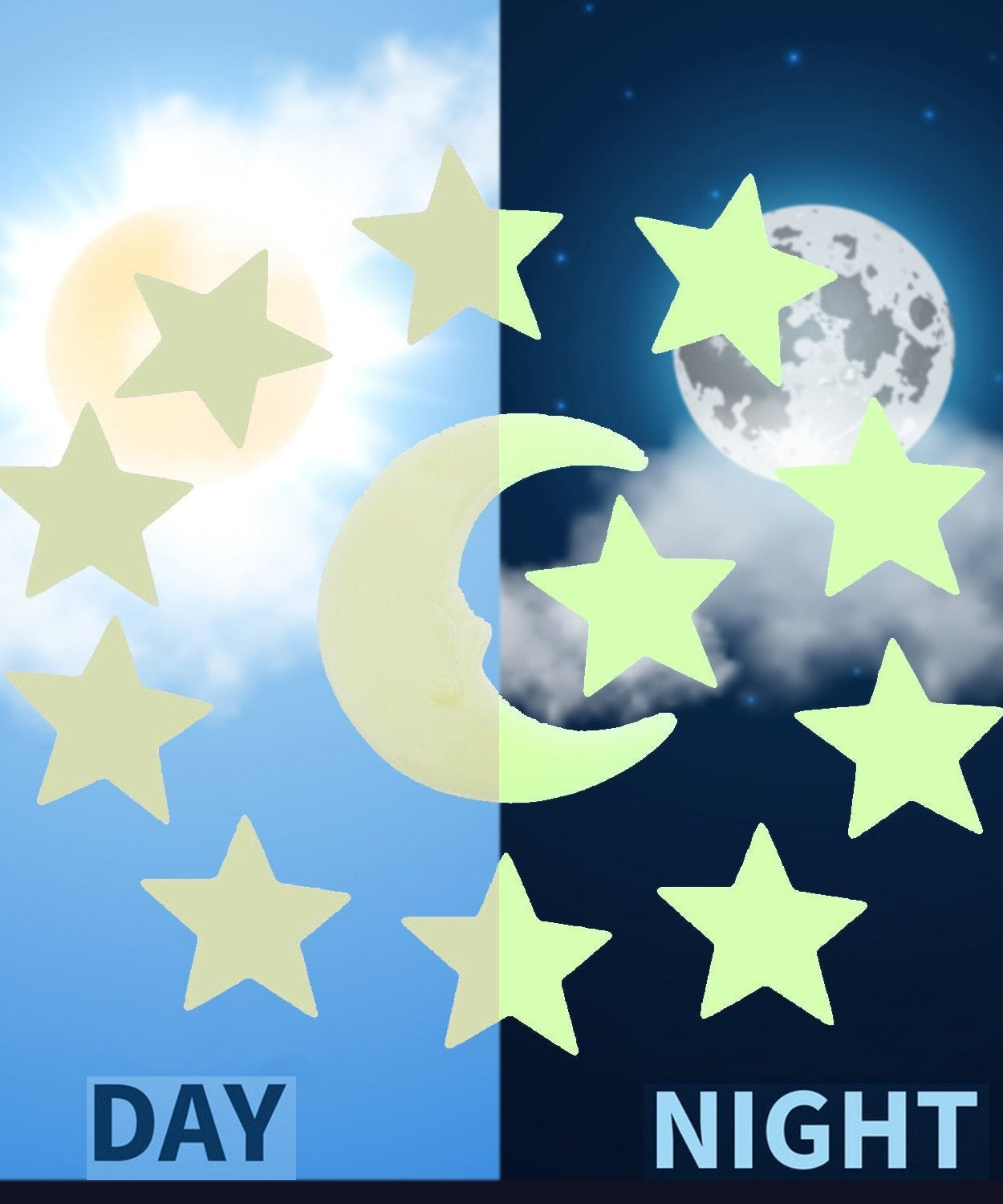 Bright drawing board with light feature