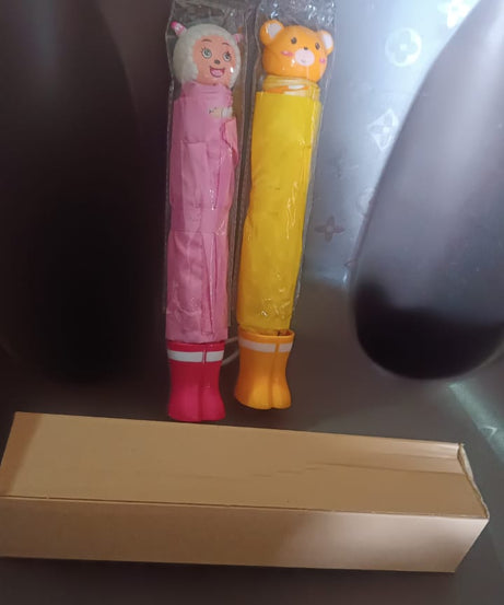 Cartoon Shape Umbrella Summer Sun Protection (1 Pc / Mix Design & Color)