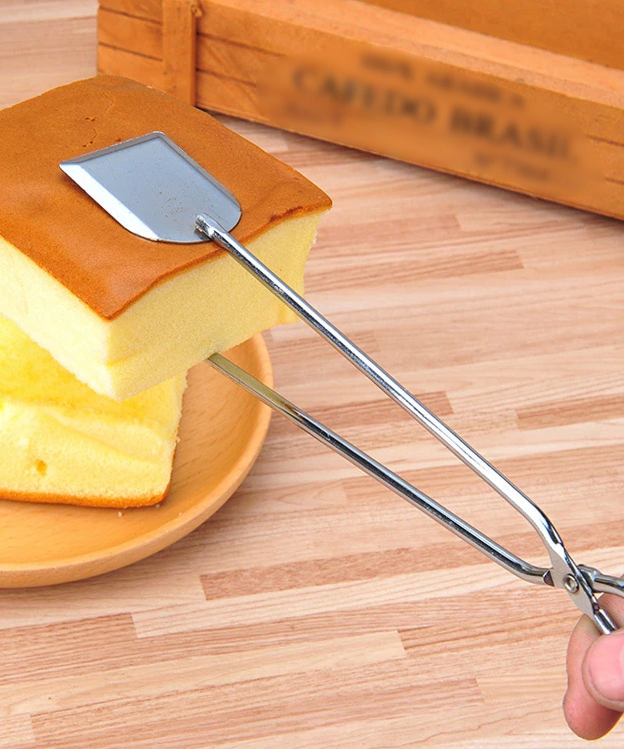 Buffet barbecue clip tongs