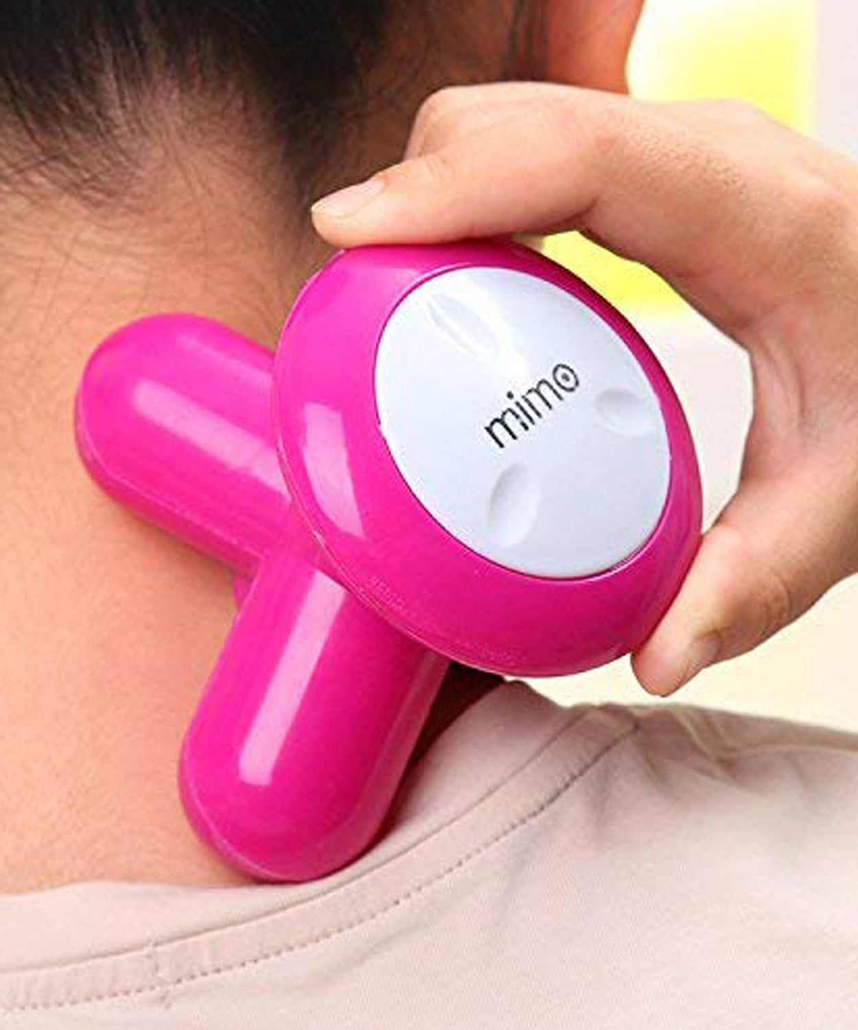 Convenient body massager for deep tissue relaxation.