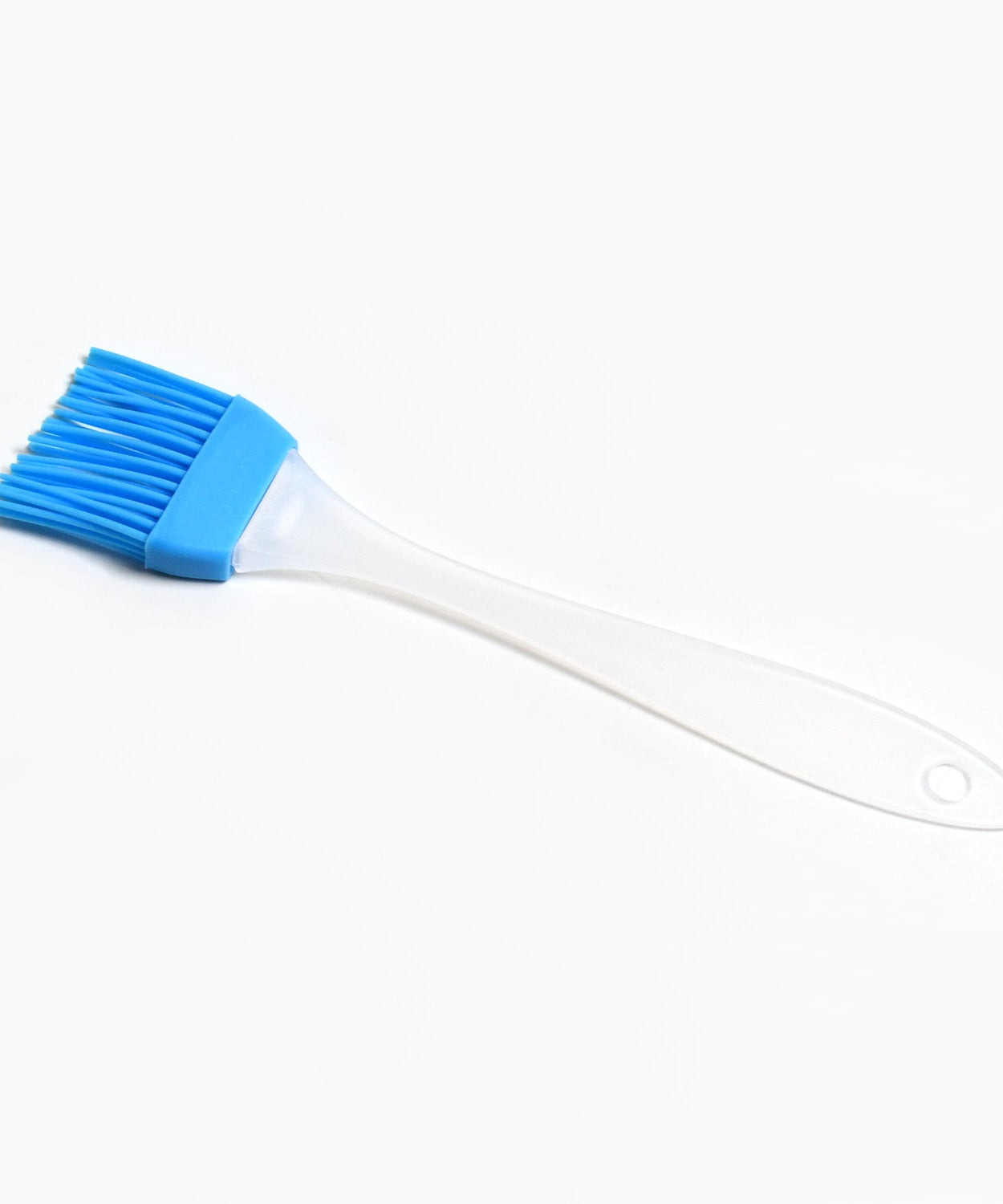 Pastry brush and silicone spatula for baking