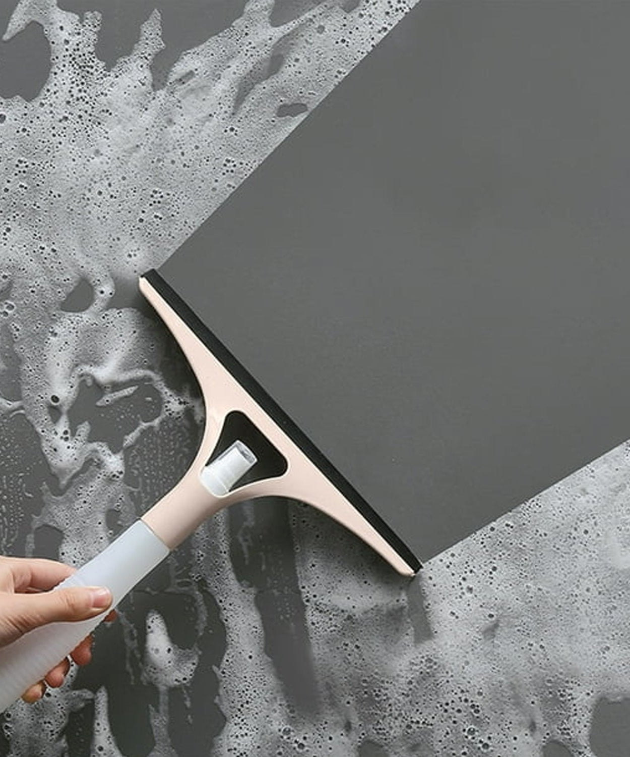 All-in-One Cleaning Brush: Spray, Wash, & Wipe (Windows, Glass, Car) (1 Pc)