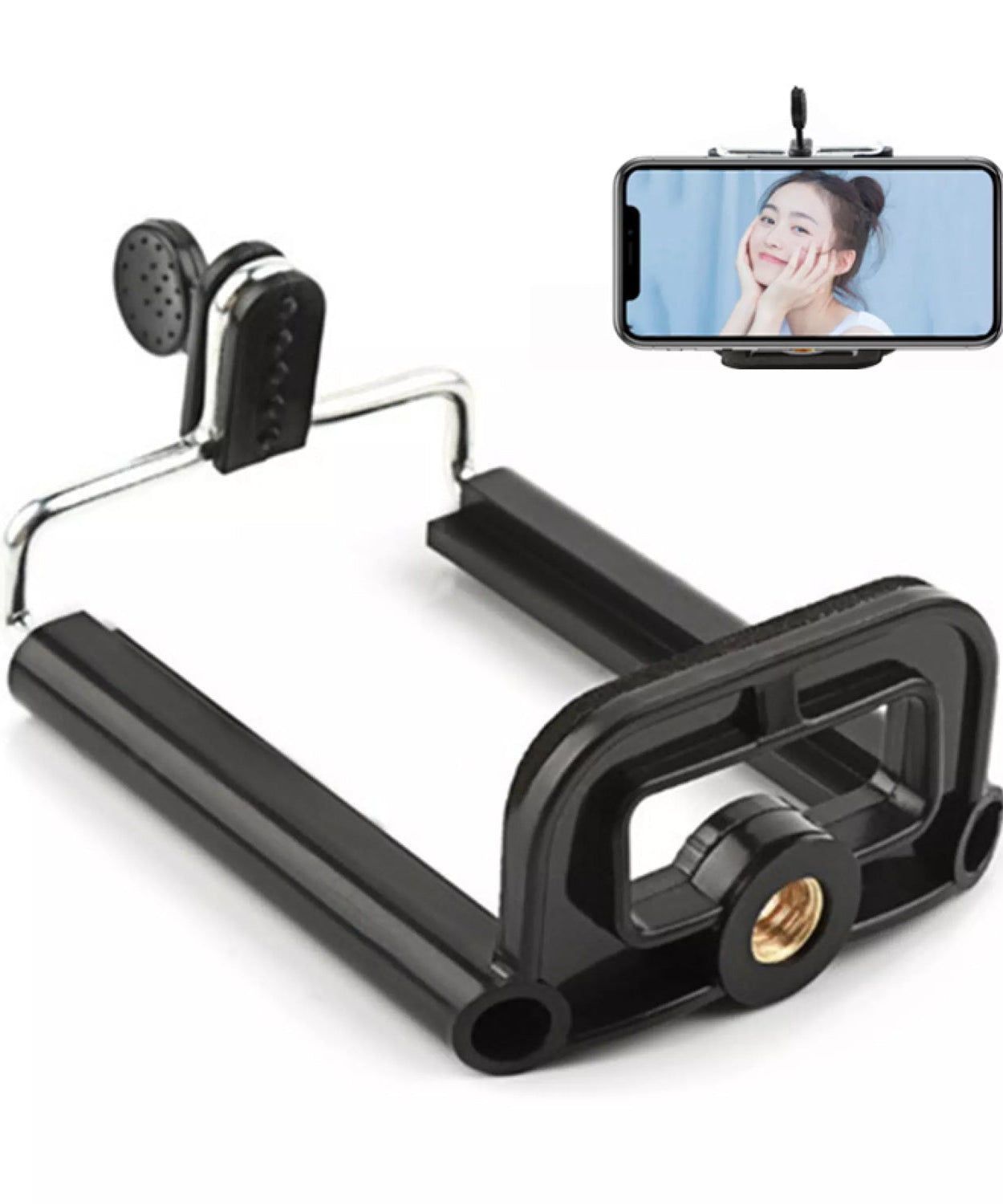 Universal mobile holder attachment for photography