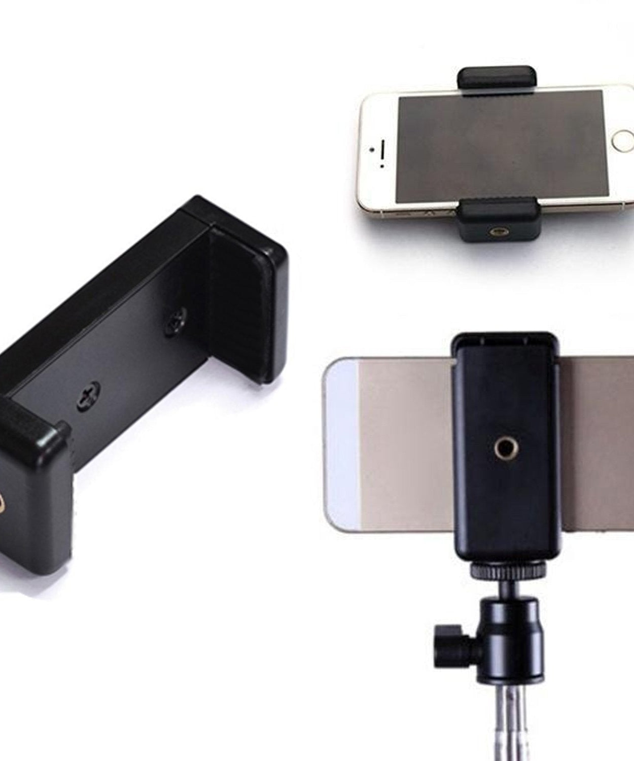 Car air vent phone holder with adjustable cradle for hands-free driving