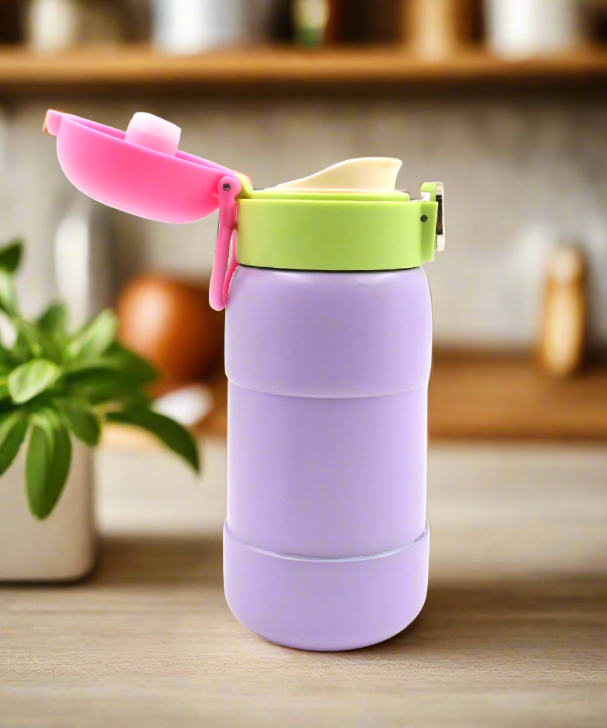 Duck Stainless Steel Water Bottle (1 Pc / Mix Design)
