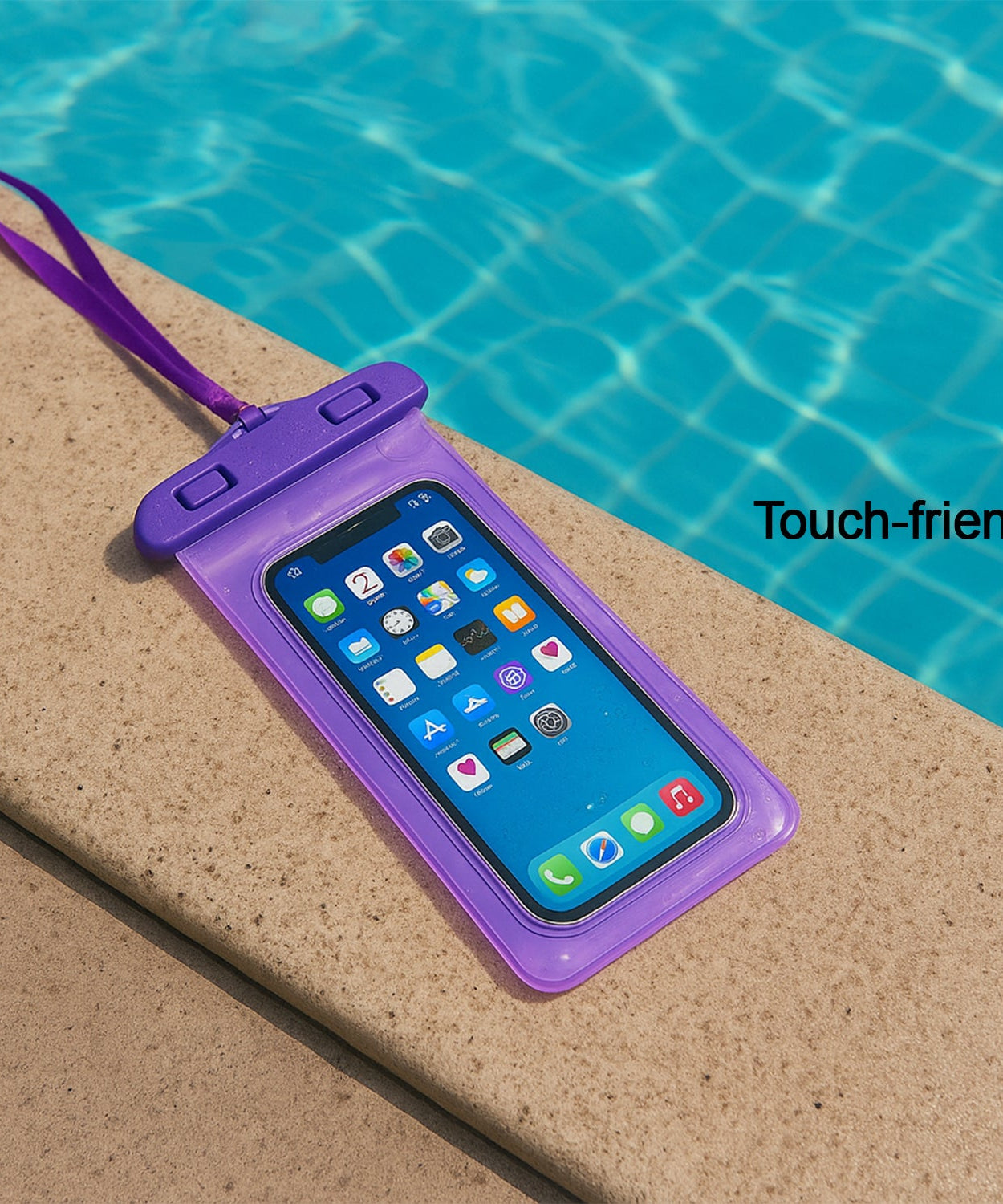 Pouch Cover Mobile Water Protector (1 Pc / Mix Color / Mix Design)