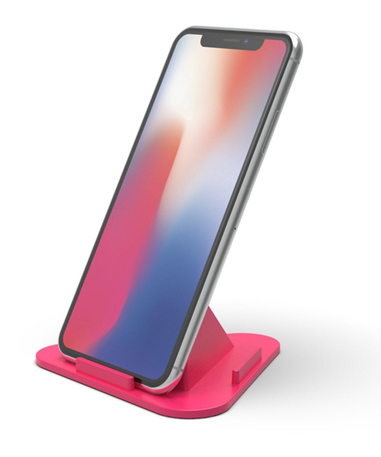 Adjustable phone stand with pyramid design