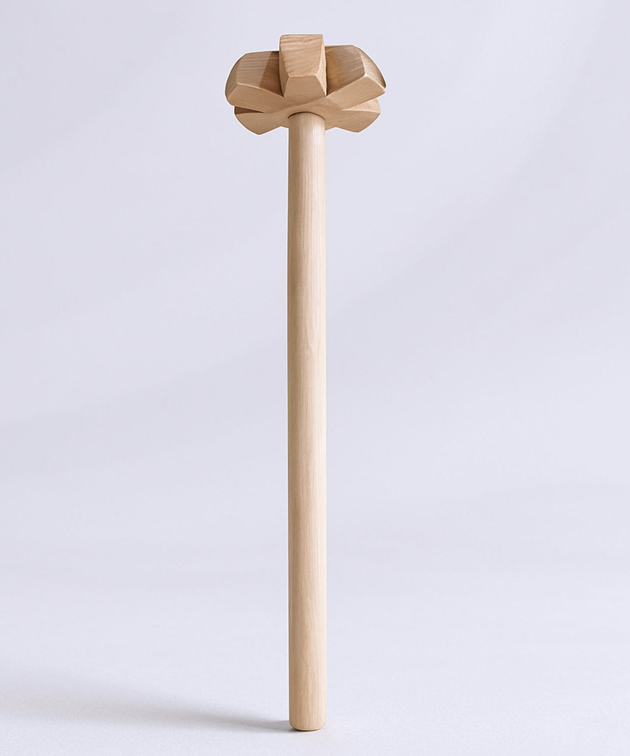 Wooden blender for all kitchen purposes.