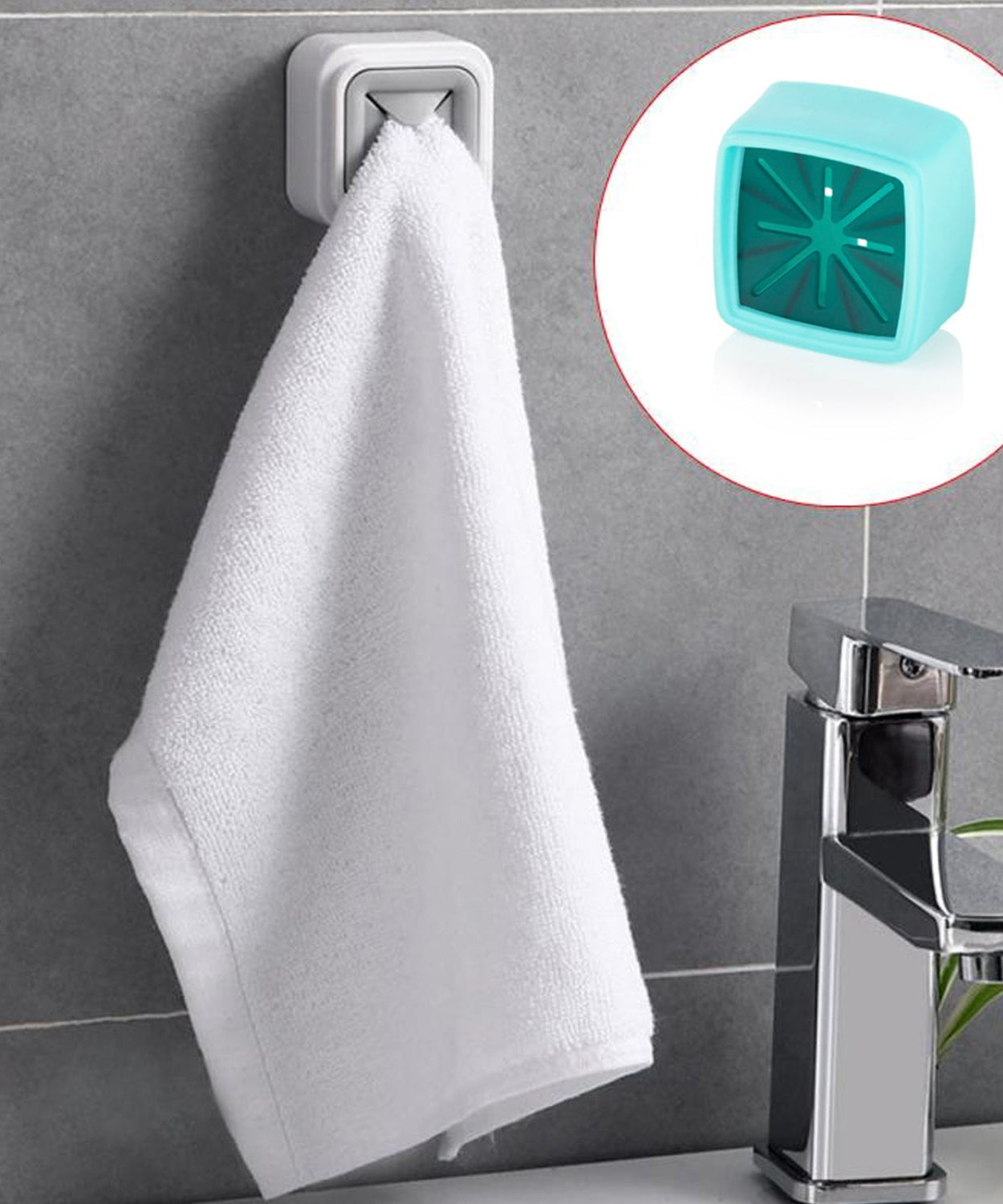 Stylish towel holders for easy bathroom organization