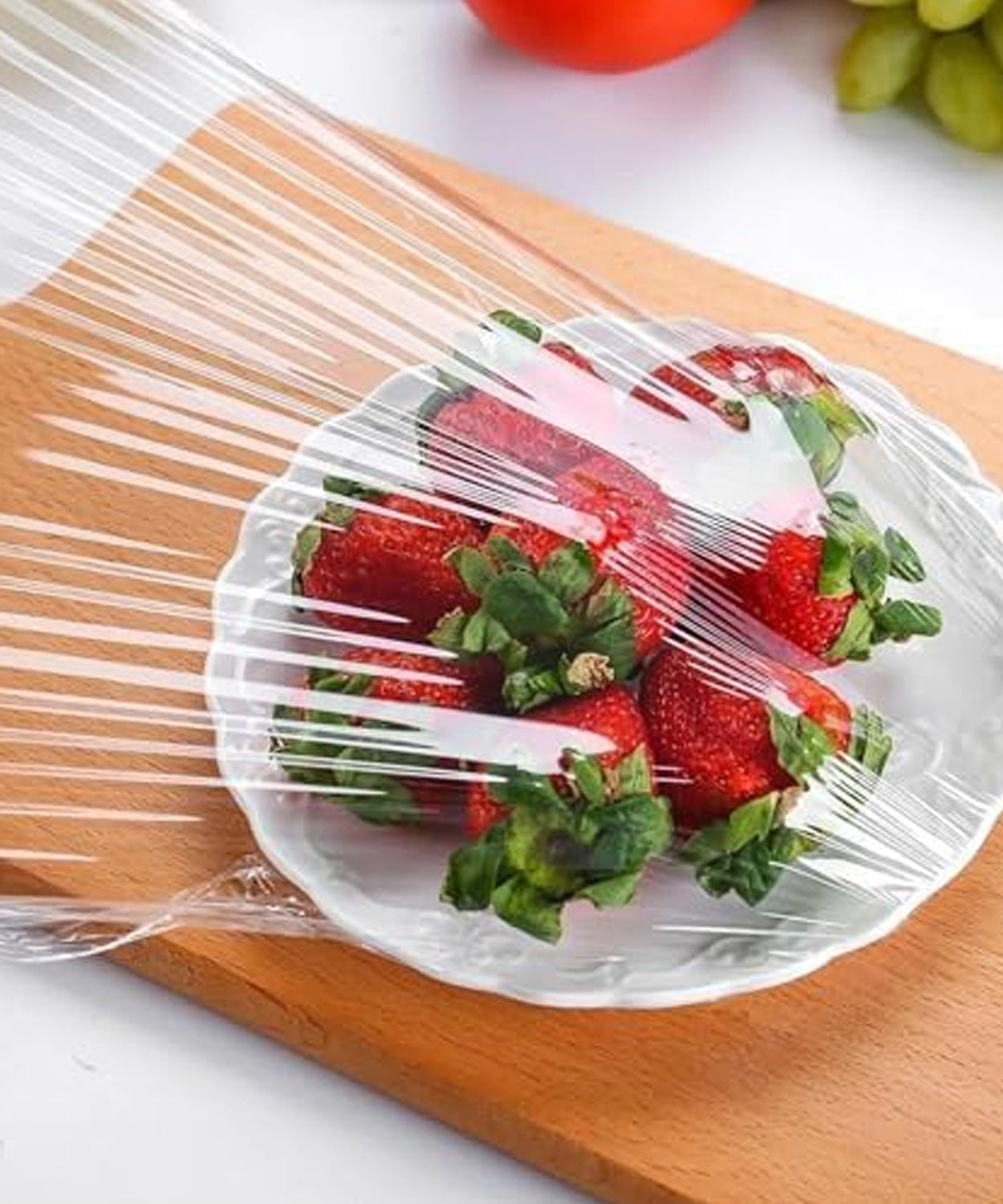 Disposable Elastic Food Storage Covers Bag (100 Pcs Set / Small)