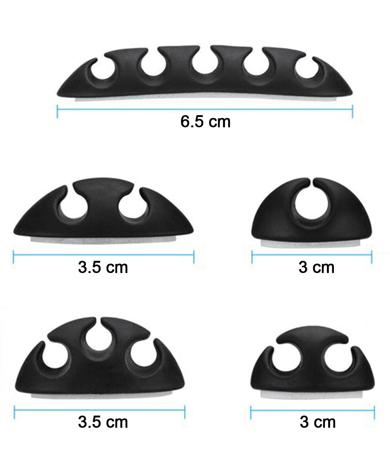 10pcs cable holders for providing support to cables