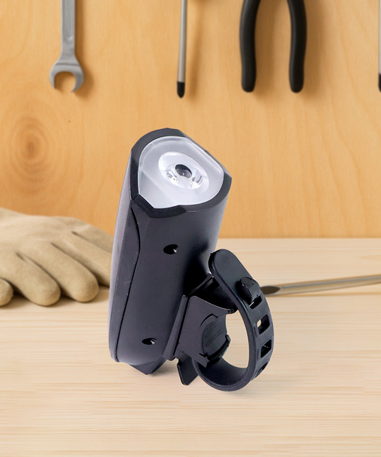 Bicycle LED Light Work On Battery (Speaker Not Included)