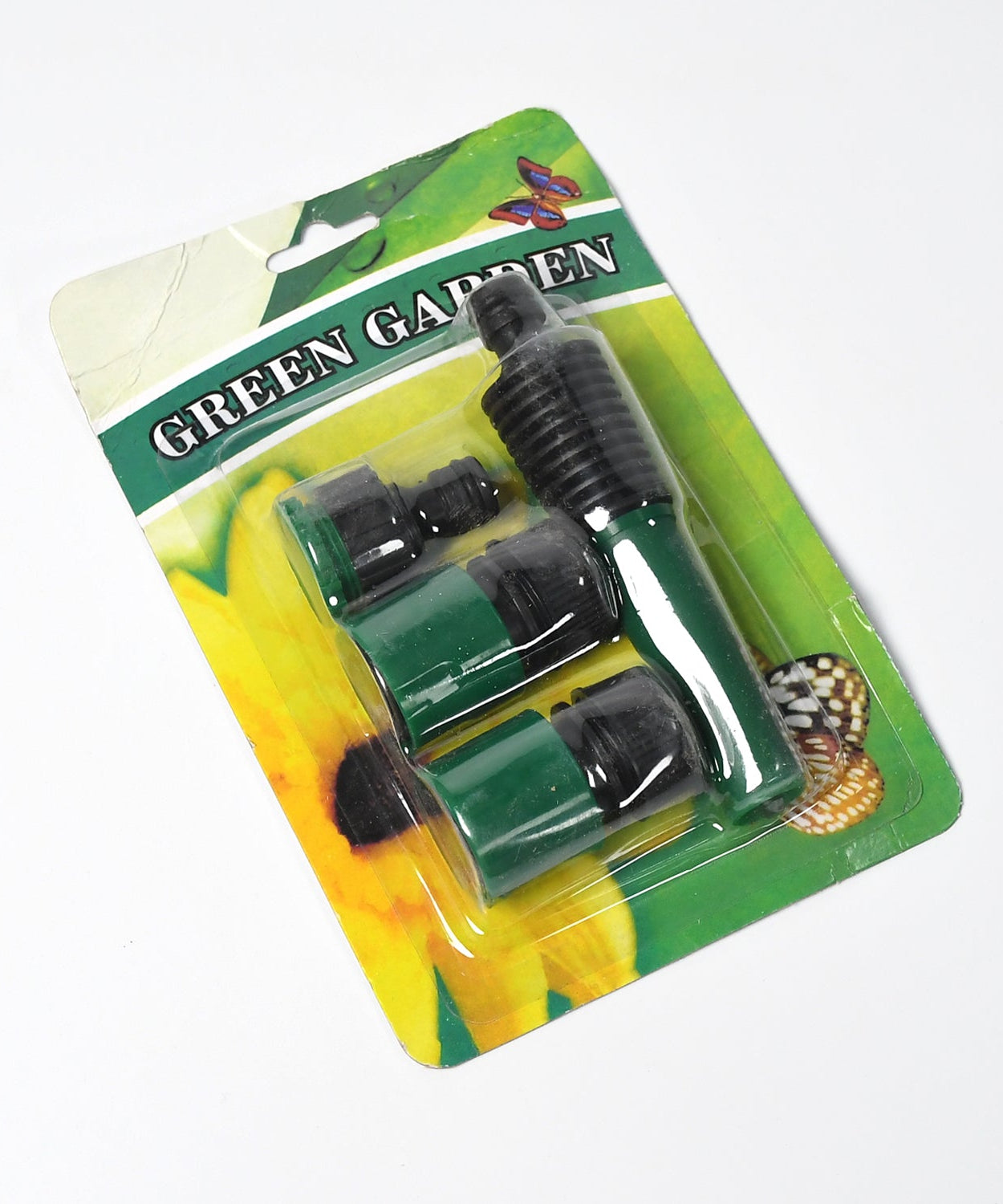 Hose nozzle connector set