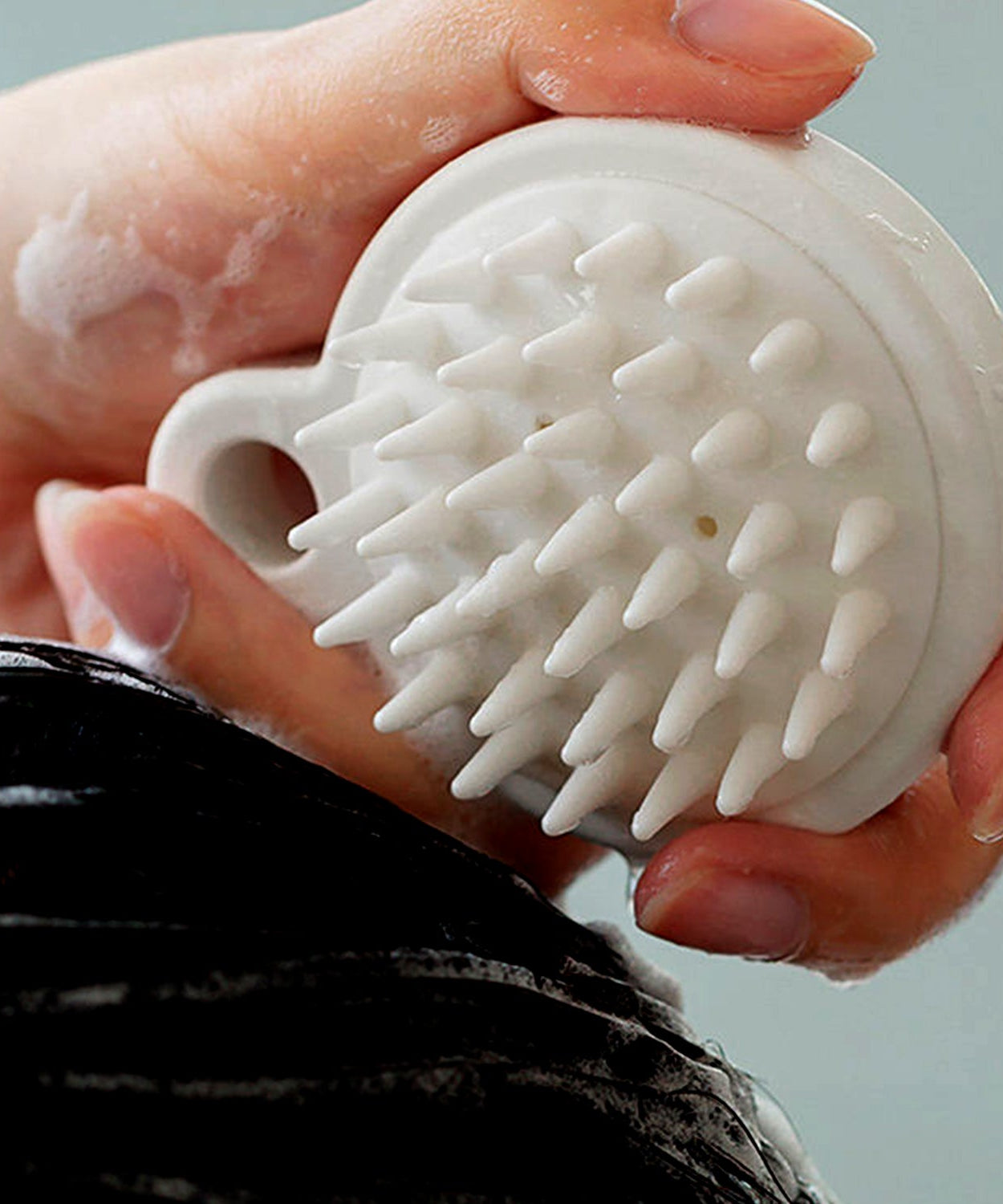 Comb Scalp Massage Brush, Hair brush, Hair Comb, Shower Brush, Bath Massage Brush, Small Portable Brush Washable Massage Comb Bath Shampoo Massages Effectively Remove Loose Short Hair, Hair accessories