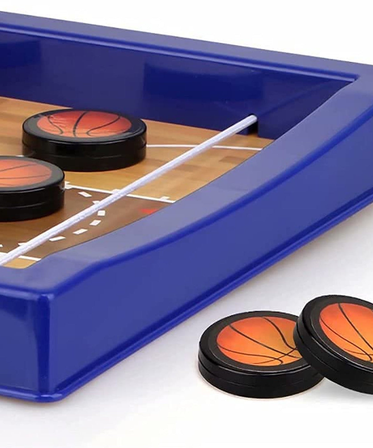 Fast Sling Basketball Puck Game Paced Table Desktop Battle Ice Hockey Game for Adults and Kids Parent-Child Winner Board Games Interactive Toy, Desktop Table Game
