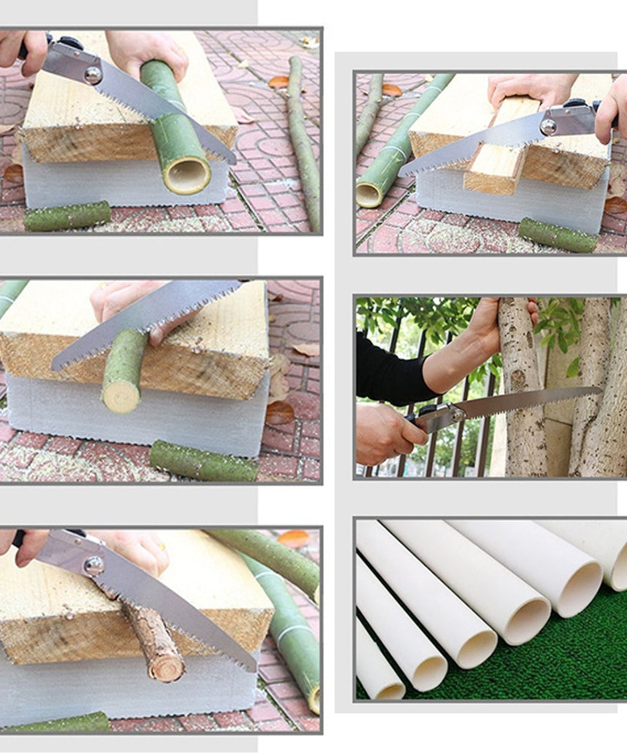 Compact and portable multi-purpose saw for outdoor use